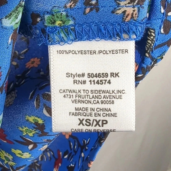 💖Pleione Blue Top - Picture 4 of 6